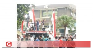 Lakukan Aksi Depan Mabes Polri, GPPI Minta Kapolri Copot Kapolda Malut