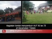 Kegiatan Terpusat, Semarakkan HUT RI Ke 73 Kantor Camat Tobelo Gelar Lomba 10 Desa