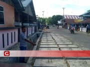Pembangunan Trotoar Dikeluhkan Warga Darpan