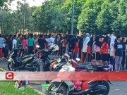 Meriahkan HUT Kemerdekaan, Kompleks Pemerintahan Ramai Diserbu Peserta Gerak Jalan
