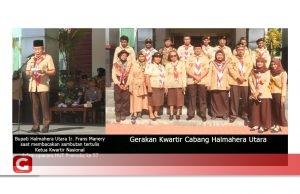 Peringatan Ulang Tahun Ke 57 di Halut , Usung Tema Nasional Pramuka Perekat NKRI