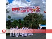 Wabup Lepas Peserta Lomba Gerak Jalan Tingkat Pelajar