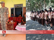 Pembukaan Perkemahan HUT Pramuka ke 57, Wabup bertindak sebagai Inspektur Upacara