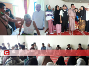 Tengah Ibadah, Bupati Tetap Jenguk Warganya