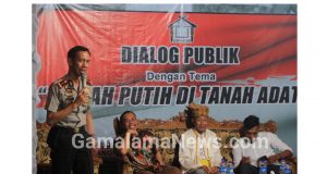 Kapolres Ternate Jadi Narasumber pada Kegiatan Dialog Publik