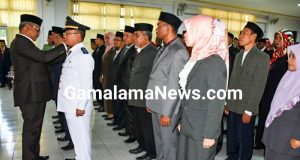 Walikota Tidore Lantik Sejumlah Pejabat