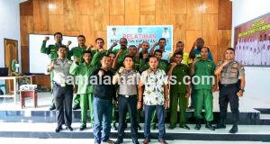 Peran Serta LINMAS Dilibatkan, Kecamatan Tobelo Lakukan Pelatihan Pemahaman Kapasitas