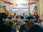 Peringati 6 Tahun, Bawaslu gelar Diskusi Makugawene 05, Refleksi & Proyeksi Pengawasan pada Pemilu 2019
