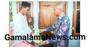 Ketua IKT serahkan Kunci Rumah ke 213 di Kelurahan Tubo