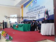Dies Natalis ke 10, Tahun Akademik 2017-2018 Universitas Halmahera Cetak 243 Mahasiswa