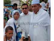 449 Jamah Haji kloter 7 tiba di Ternate, Disambut Isak Tangis Keluarga