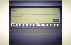 Bikin Was-Was, Pendaftaran CPNS untuk Tidore Mendadak Dinonaktifkan