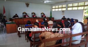 Kasus Pembunuhan di Kecamatan Ibu di Vonis 12 Tahun