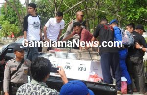 Hari Ini KPU Pulau Taliabu Distribusikan Logistik PSU ke 13 Desa