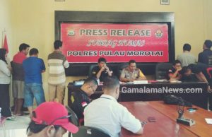 Polres Morotai Resmi Tetapkan 7 Orang TSK Kasus Wonderfull Morotai