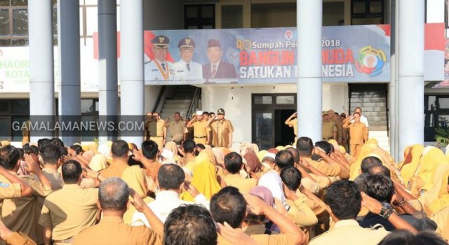 Ini Kata Sekda saat Apel Pagi di Lingkup Pemkot Ternate