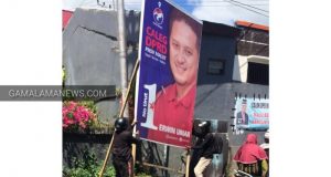 20 APK Calon Anggota Legislatif di Tertibkan Bawaslu Kota Ternate