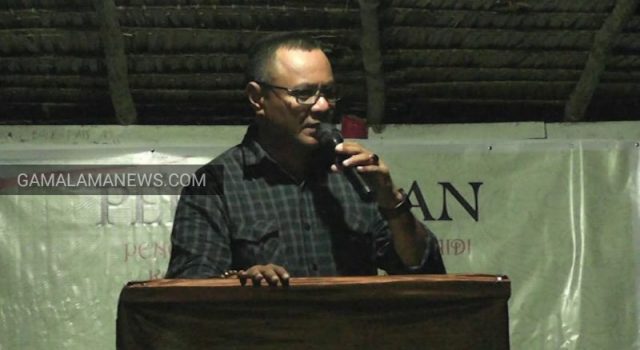 Wawali Tidore Hadiri Pelantikan Pemuda Desa Maidi