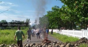 Pilkades Sidangoli Gam Ditunda Masyarakat Kepung Kantor Camat Jailolo Selatan