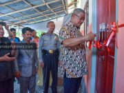 Kuker ke Oba Utara, Walikota Tidore Resmikan Gedung Serba Guna