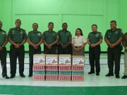 Dandim 1508/Tobelo Memberikan Jam Komandan Kepada Prajurit, PNS Serta Persit di Lingkungan Kodim 1508/Tobelo