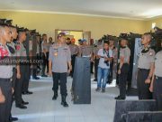 Kunjungan Wakapolda bersama PJU, Pastikan Kesiapan Calon Bintara