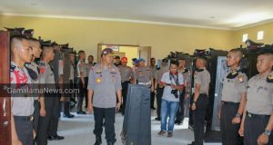 Kunjungan Wakapolda bersama PJU, Pastikan Kesiapan Calon Bintara