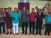 Wawali Tikep, Hadiri Perayaan Natal di Desa Lola, Oba Tengah