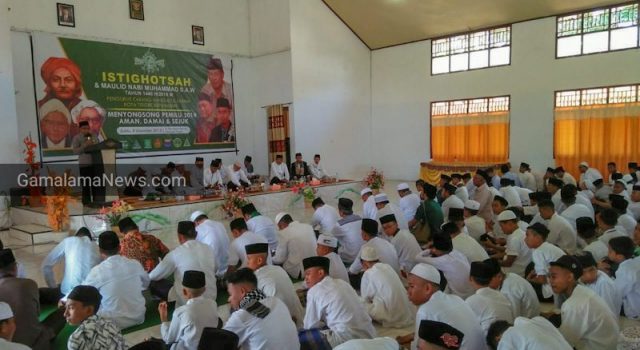 NU Tikep dan Ponpes Harisul Khairaat Gelar Istighotsah