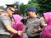 Kapolda Malut, Pimpin Kenaikan Pangkat Perwira, Bintara, Tamtama dan PNS Polri