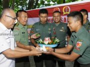 Peringati HUT Penerangan AD Ke-68 Korem 152/Babullah Gelar Temu Insan Pers