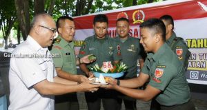 Peringati HUT Penerangan AD Ke-68 Korem 152/Babullah Gelar Temu Insan Pers