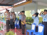 Kapolres Ternate jadi Pembina Upacara Bendera di Lapas Klas II A Ternate