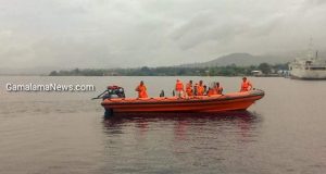 Hilang Saat Melaut, Posal Lanal Ternate bersama Basarnas Lakukan Pencaharian