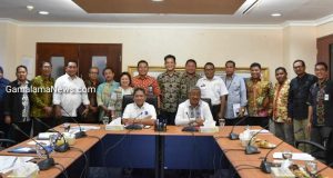 Pemda Kota Tidore Kepulauan membahas Rencana dan Persiapan Keikutsertaan Indonesia pada Pertemuan ke-9 Jaringan Global Kota Magellan, di Jakarta