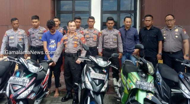 Samapta Siaga Ciduk Pelaku Curanmor