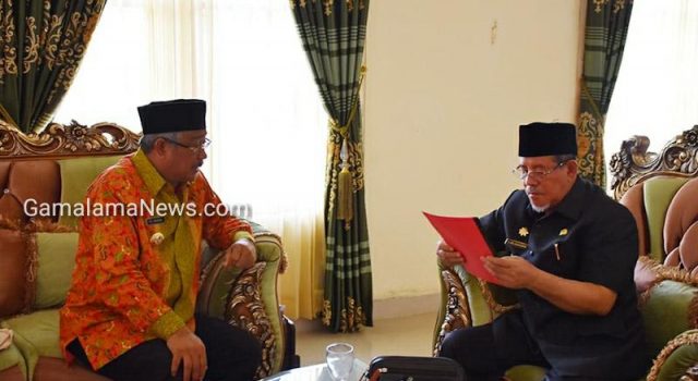 Wali Kota Tidore Temui Gubernur Malut