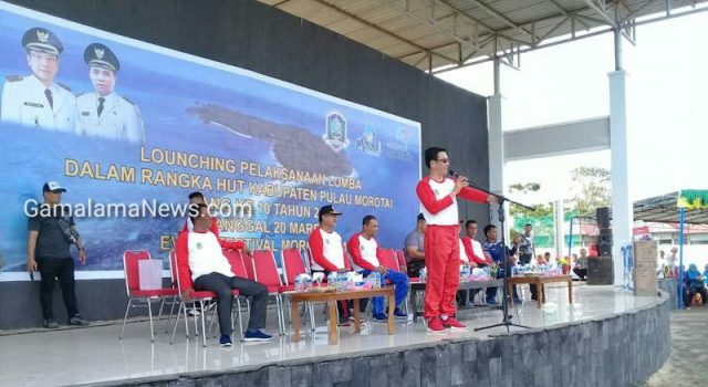 Bupati Benny Laos Launching Kalender Kegiatan Event Tahun 2019