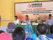 Menuju Pemilu 2019, Bawaslu Taliabu Gelar Rapat Koordinasi Pengawasan
