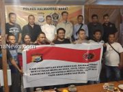 Jelang Pemilu 2019 Polres Halbar Diskusi Publik Bersama Wartawan