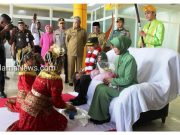 Pangdam XVI/Pattimura Kuker ke Malut Disambut Tarian serta Prosesi Adat Joko Kaha