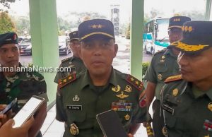 Pangdam XVI Pattimura Kuker ke Mako Yonif RK 732 Banau