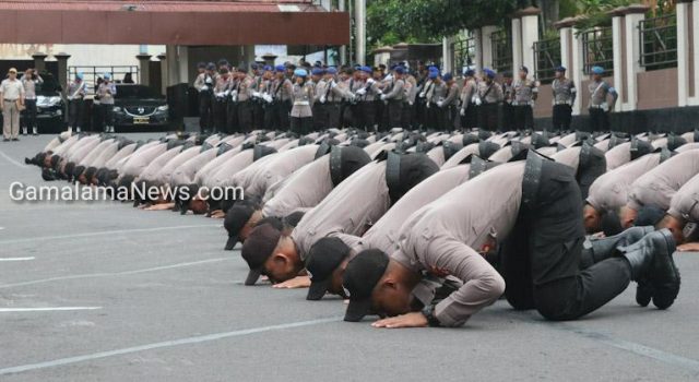 Bintara Remaja Polisi, Mengikuti Tradisi Penerimaan di Polda Malut