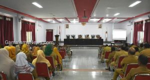 Pemkot Tidore Rapat Evaluasi Kegiatan Barang dan Jasa