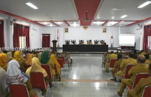 Pemkot Tidore Rapat Evaluasi Kegiatan Barang dan Jasa