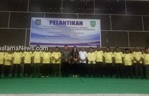 Hasanudin Tidore Resmi Dilantik sebagai Ketua DPC Apdesi Kepsul