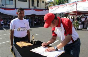 Polda Malut Gelar Pengambilan Sumpah dan Penandatanganan Pakta Integritas