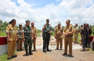 TMMD Kao Barat Ditinjau Langsung DANPUSTERAD