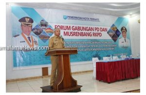 Wali Kota Buka Kegiatan Forum Gabungan PD dan Musrenbang RKPD Kota Ternate