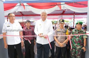 Pasar Rakyat dan Pasar Rempah Diresmikan Wali Kota Ternate